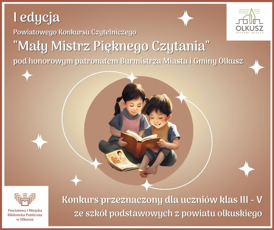 Konkurs "Mały Mistrz pięknego czytania"